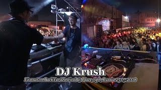Dj Krush Livesat On Backyardfestival Place, Spb, Russia 25.07.2008