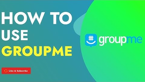 How to Use GroupMe in 2023! Step by Step