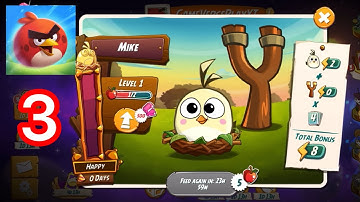 Angry Birds 2 - Gameplay Walkthrough Part 3 - Mike (iOS, Android)