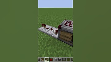 2 Simple Automatic Crafting  || How to  #minecraftcrafter #redstoneengineering #redstone