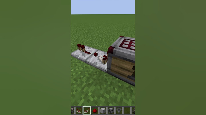 2 Simple Automatic Crafting  || How to  #minecraftcrafter #redstoneengineering #redstone