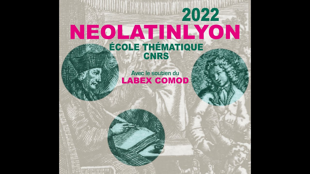 NéolatinLyon 2022 : Luigi Alberto Sanchi (CNRS - Institut d'histoire du droit Jean Gaudemet)