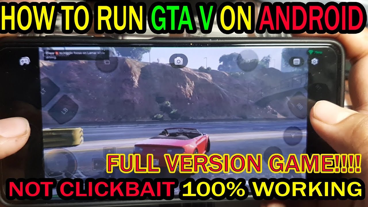 How To Run GTA V On Any Android Run PC Games On Android 100 how-to-run-gta-v-on-any-android-run-pc-games-on-android-100