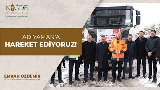 Adıyaman’a hareket ediyoruz 💪🏻 #emrahözdemir