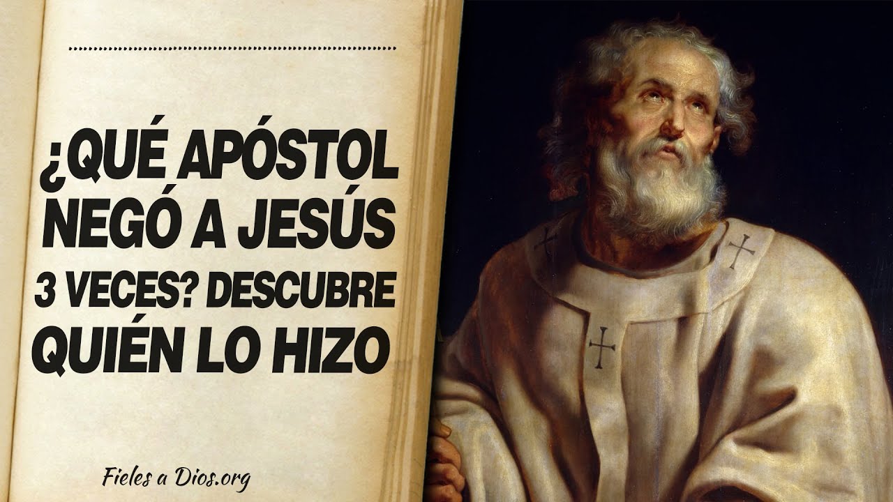 🙏 ¿Qué Apóstol NEGÓ POR TRES VECES A JESÚS? Descubre ¿Quién lo Hizo? 📖 YouTube 🙏 ¿Qué Apóstol NEGÓ POR TRES VECES A JESÚS? Descubre ¿Quién lo Hizo? 📖 YouTube