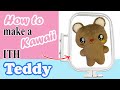 How to make a Teddy Plushie In The Hoop on your Embroidery Machine