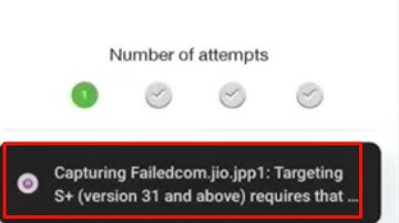 Jio Pos Plus Fix Capturing Failedcom.ji.jpp.... Problem | capturing failedcom.jio.jjp1error