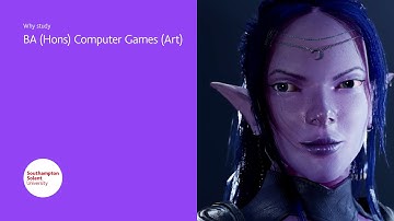 Why study BA (Hons) Computer Games (Art)