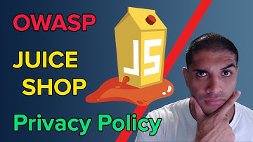 ★ Privacy Policy | OWASP Juice Shop Walkthrough | Penetration Testing Tutorial