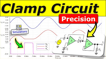 Precision Clamp Circuit ⭐ Superdiode Theory, Design Example & SPICE Simulation 👍 #diode  #opamp