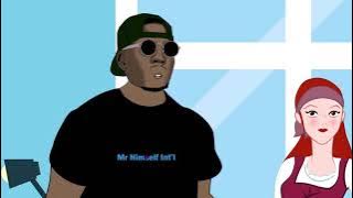 Jemax - Teti Mbe Mbwa  ( Video Music In Cartoon Animation)