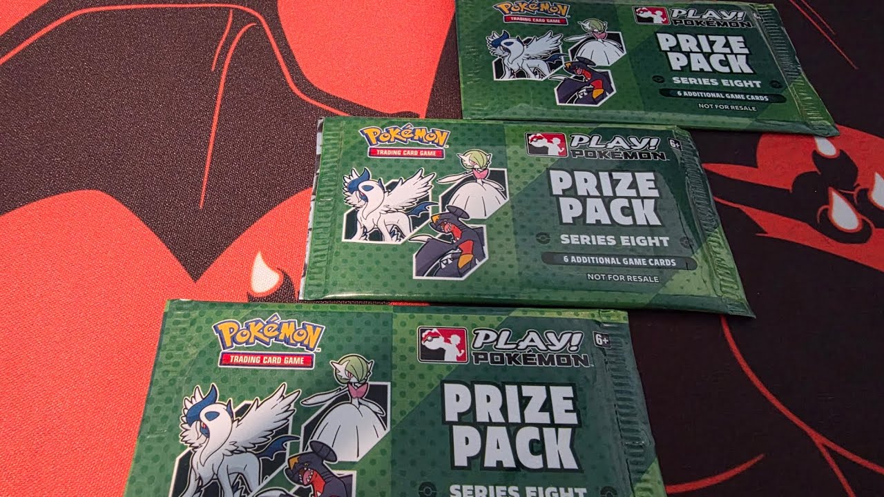 Pokemon prize pack SERIES 8 - YouTube
