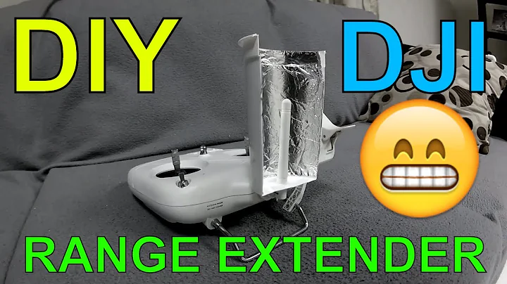DJI Phantom DIY Range Extender - Boosted! 😃