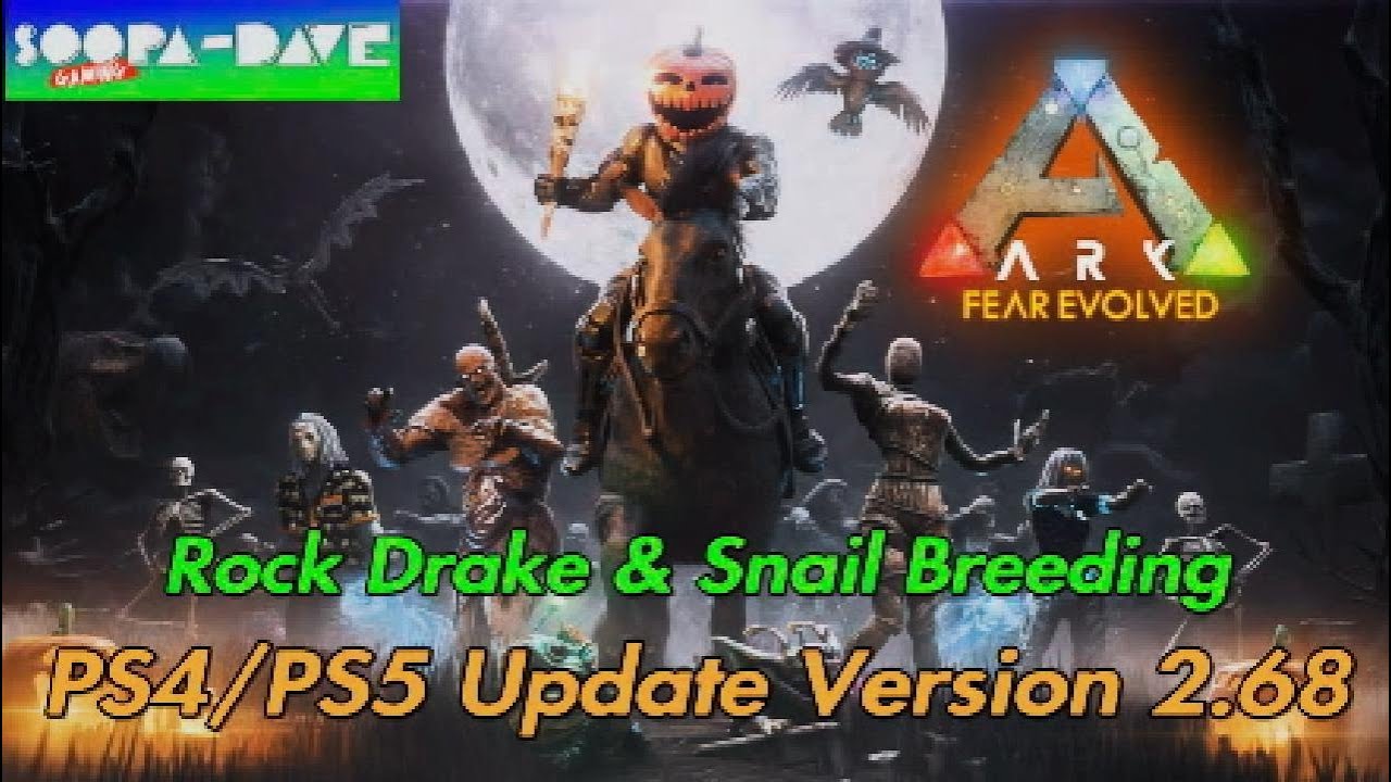 Ark Survival Evolved Ps5 Ps4 Update Version 2 68 Youtube