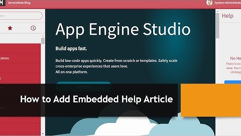 ServiceNow: how to create new embedded articles | chapter 9 #rome #sandiego
