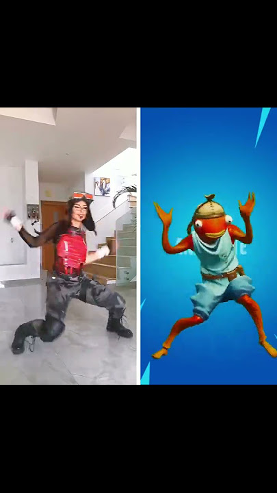 I did orange justice 😱 #fortnite dance moves in real life #shorts emote