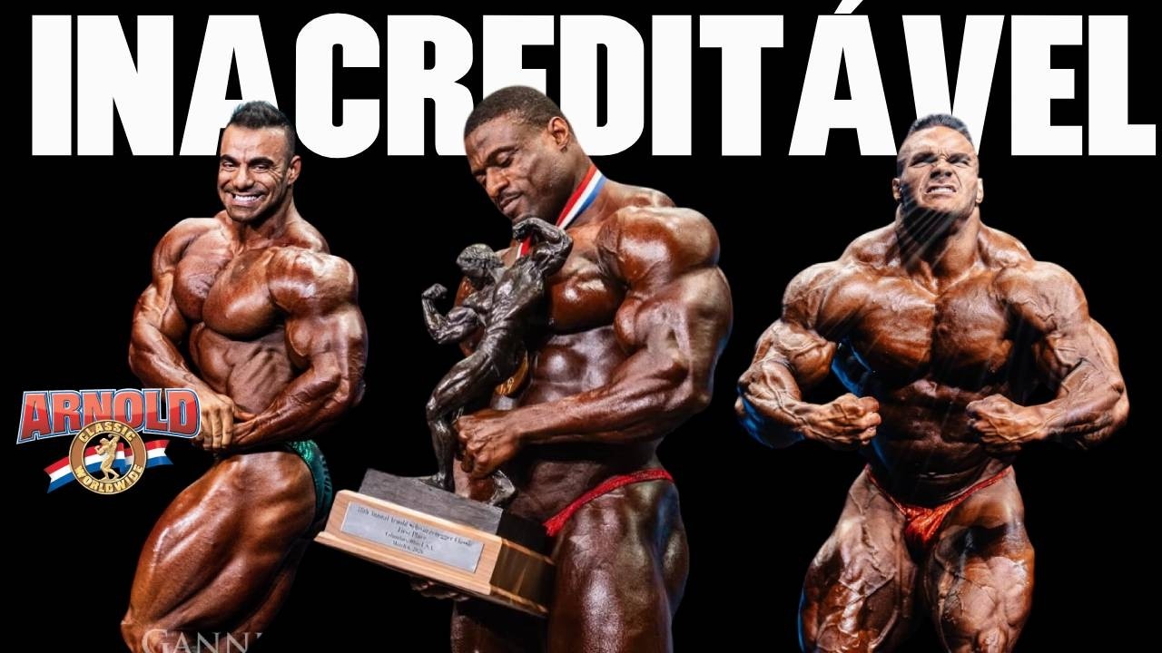 ANDREW JACKED CAMPEÃO E BRANDÃO NO TOP ÚLTIMO NO ARNOLD CLASSIC OHIO 2026