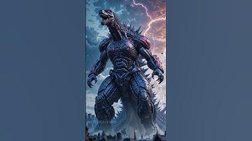 Mythical fusions🔥 #ai  #midjourney #fusion #heroic #hero #villain #kratos #ironman #god #godzilla