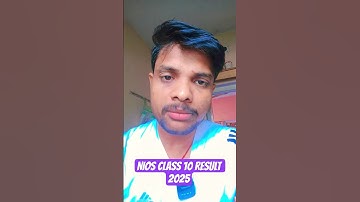 Breaking News class 10th result #niosresult2025 #nios #niosondemandexam #niosboardnewstoday