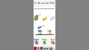 braindom level 312, can you color them correctly?
