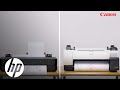 Differences between the HP DesignJet T250 Plotter and the Canon TA-20 | DesignJet Printers | HP