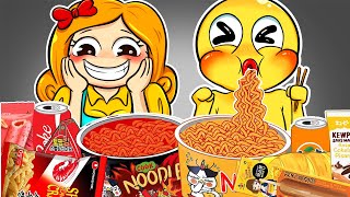 Convenience Store Orange Yellow Mukbang - MISS DELIGHT vs PLAYER |Poppy Playtime Chapter 3 Animation