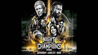 WWE Night of Champions 2026 Predictions