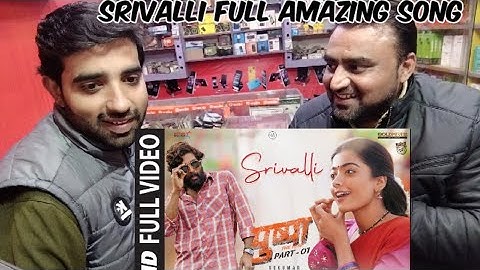 Pakistani reacts to Srivalli (Video) | Pushpa | Allu Arjun, Rashmika Mandanna | Javed Ali | DSP |