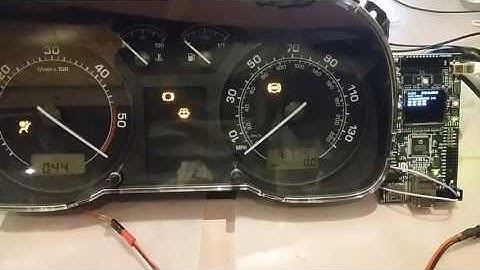 Hacking a car dashboard using the CAN bus