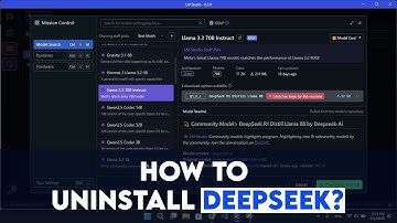 How to Uninstall Deepseek from your computer completly