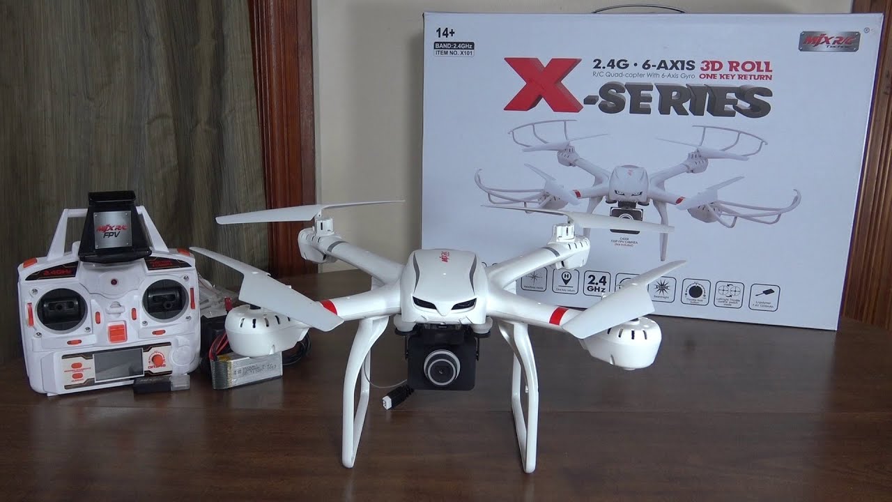 MJX R/C - X101 - Review and Flight 