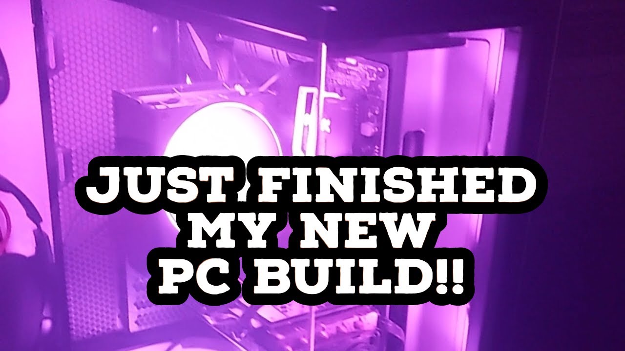 Just finished My New Gaming PC Build - YouTube