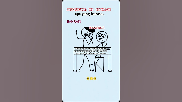 Parodi Indonesia vs Bahrain, Viral Wasit Curang ?? #shorts #timnas #indonesiavsbahrain