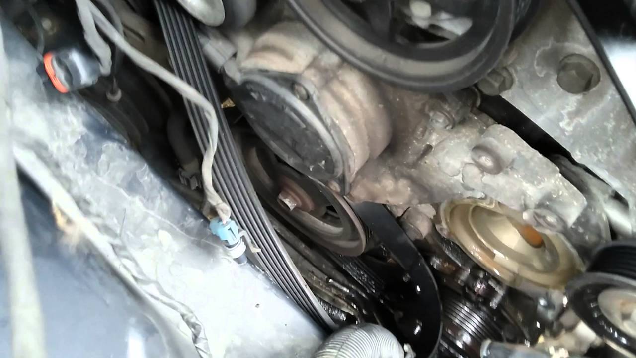 08 uplander lt water pump part 4 - YouTube