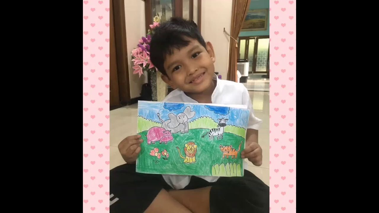 Kreasi Kelas1 shohih SD Multilingual Anak Saleh 💕