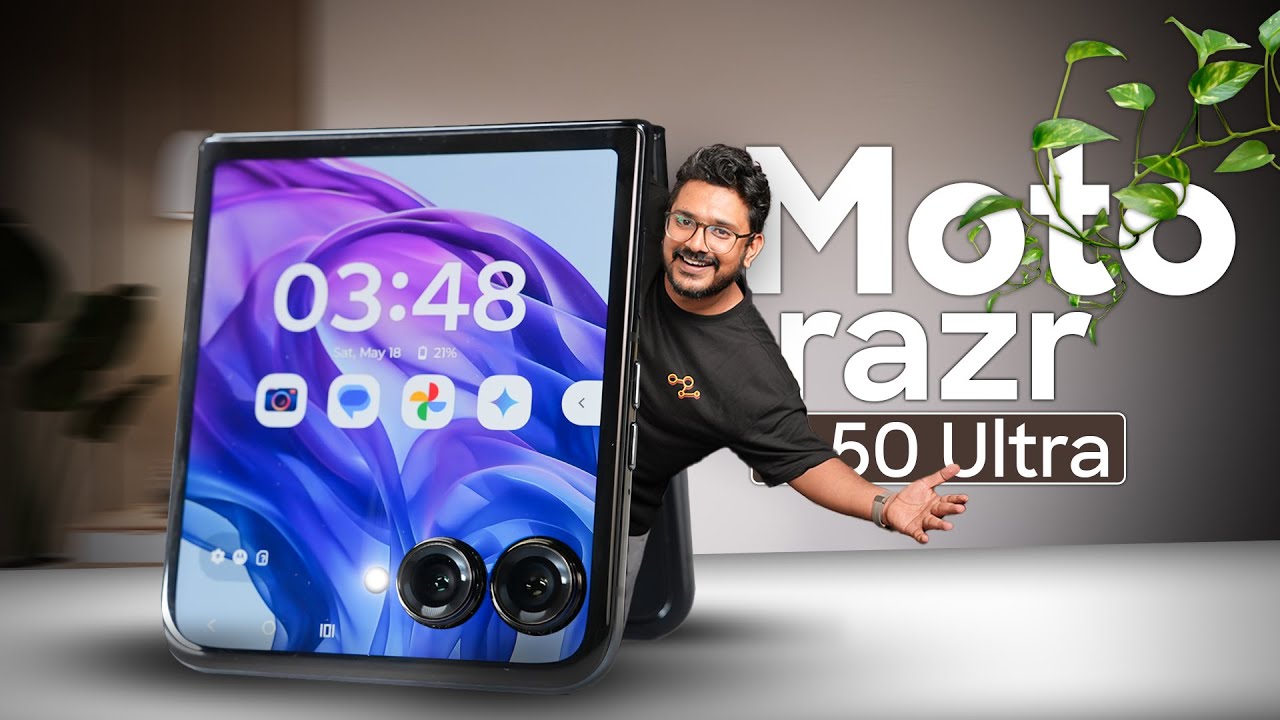 ವಿಶ್ವದ ಅತಿ ದೊಡ್ಡFlip Phone Display⚡ motorola Razr 50Ultra⚡Snapdragon 8s Gen 3,165Hz, 4000mAh