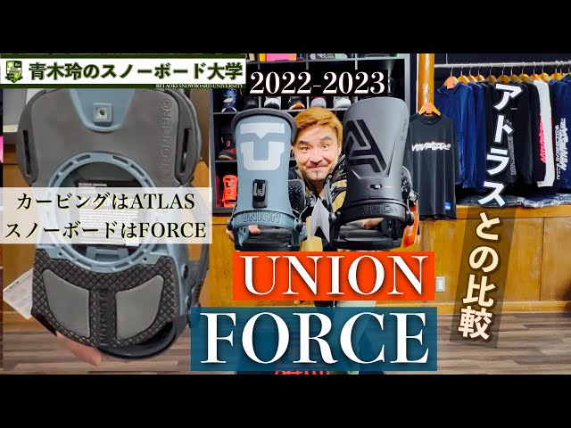 UNION FORCE 2022-23ニューモデル【安定感のベースプレートは
