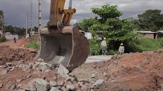 Obras no bairro Alto do Turu, em São Luís