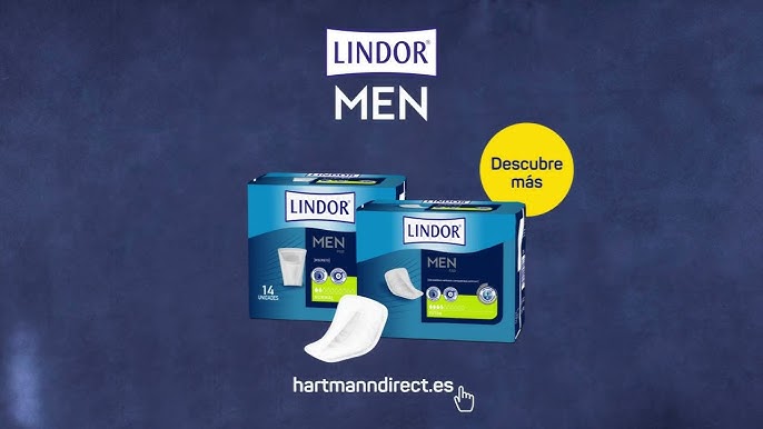 Compresas masculinas absorbentes Lindor Men 