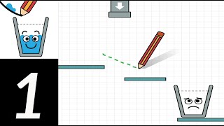 ✏️ HAPPY GLASS| Draw And Fill It Up! | Gameplay Walkthrough | Level 1- 20 | (iOS, Android) screenshot 2