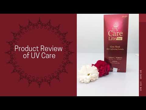 Get Glowing Skin | UV Care Lite Product Review | Skin Lightening @clickoncaredotcom