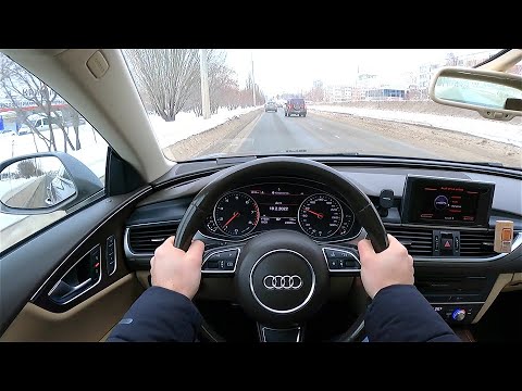 2011 Audi A7 2.8 FSI 204 Quattro S tronic POV TEST DRIVE