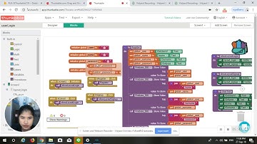 การสอนสร้าง Application ด้วย Thunkable เรื่อง Firebase-Login  part 1