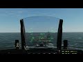 F-16 carrier landing (without hook)