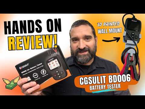 Thumbnail for Hands on with the new CGSULIT BD006 Battery Tester