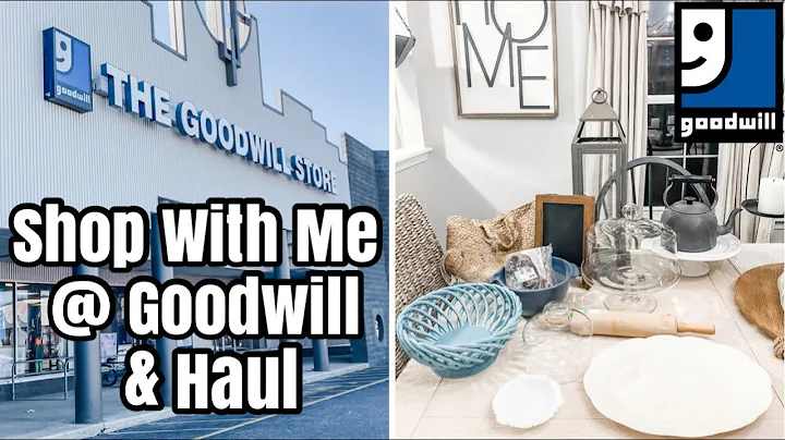 Goodwill Shop With Me & Neutral Decor Haul