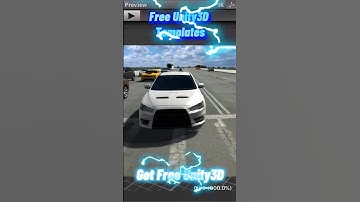 Unity3D Free Assets -  Urban Traffic. 100+ Unity Assets Giveaway.  #unity3d #gameengine