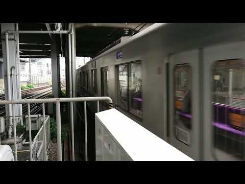 7月18日 東京メトロ半蔵門線08系 トップナンバー編成 08101F 長津田駅到着
