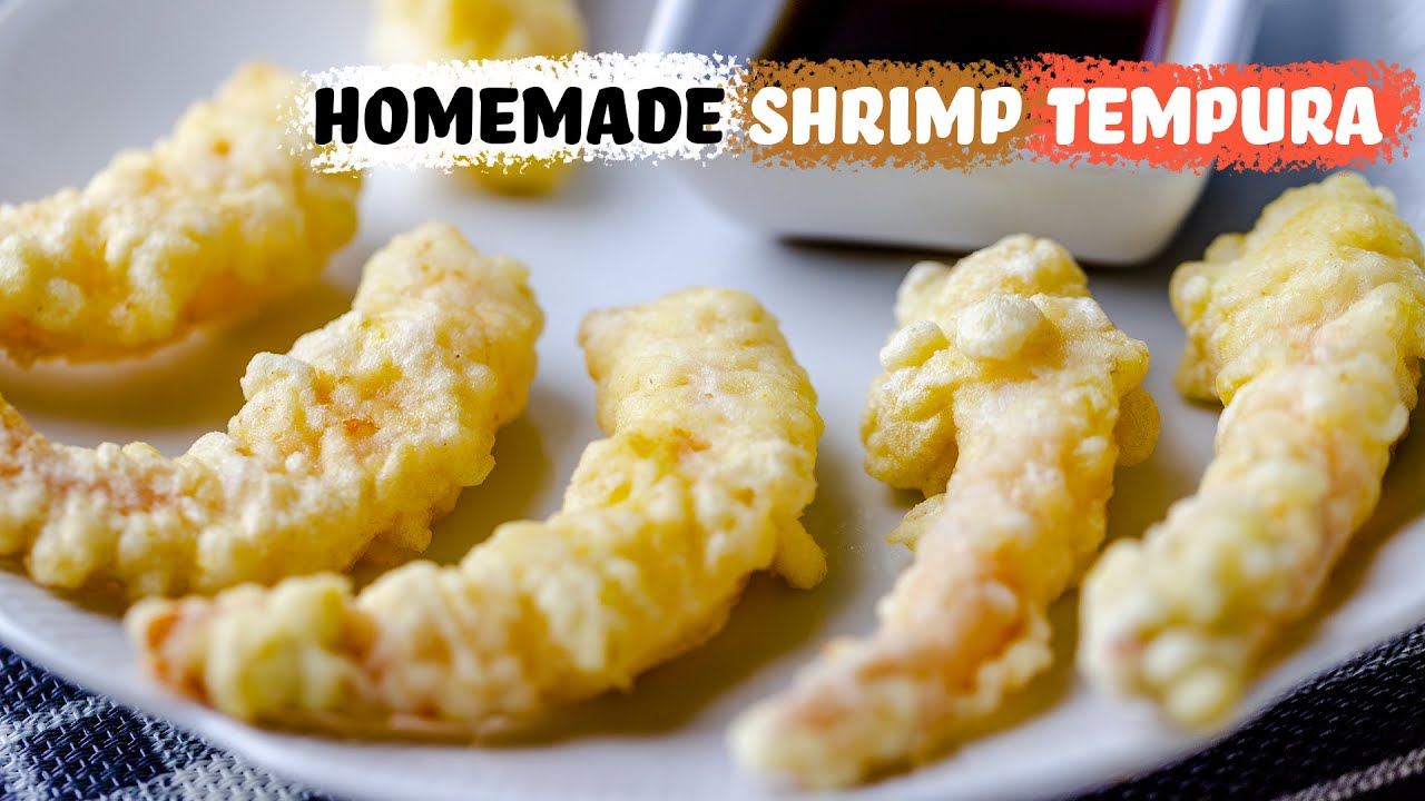 Homemade Shrimp Tempura Batter - Easy Appetizer Recipe - YouTube