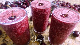 Homemade Cherry Icee • Summer Special Recipe! • Sangeeta's World Gujarati